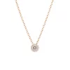 18k rose gold, 13 brilliant-cut diamonds 0.68 ct, 42 cm long, handmade in the Wempe Atelier