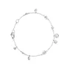 18k white gold, 10 diamonds 0.60 ct, 18 cm length, handmade in the Wempe Atelier