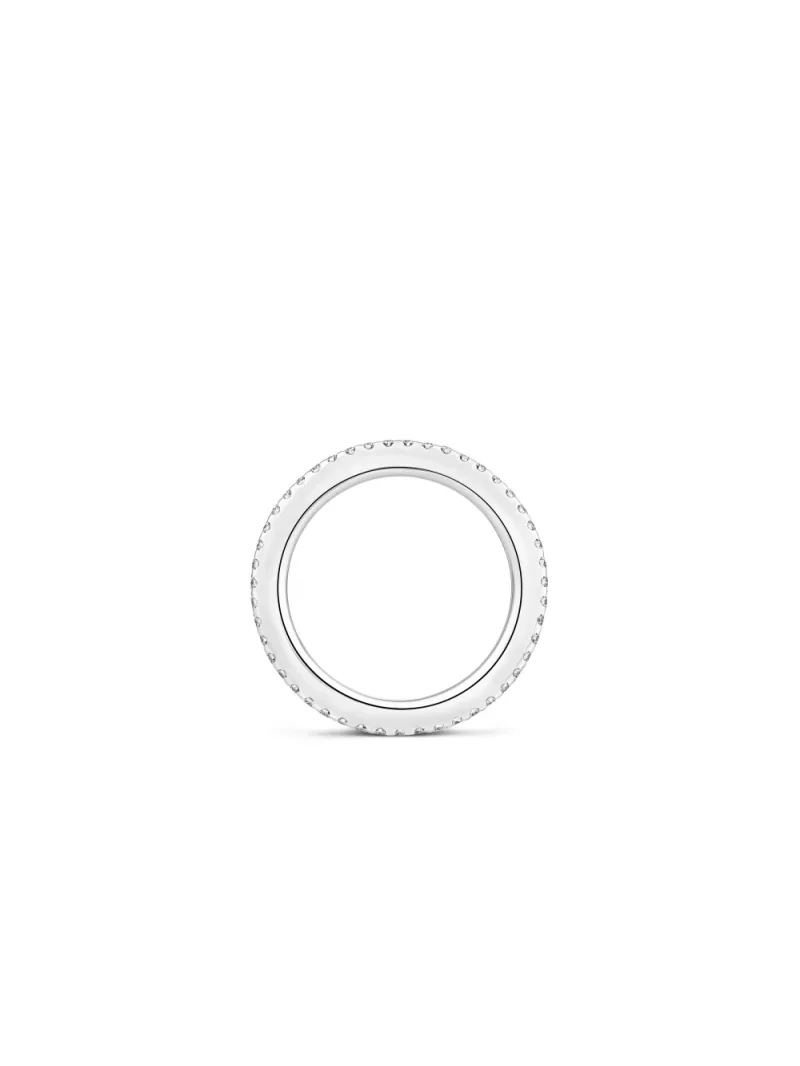 18k white gold, 16 brilliant-cut diamonds 0.14 ct