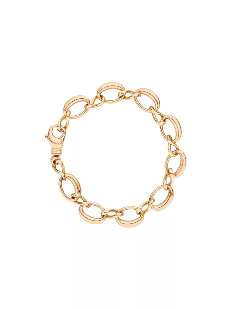 18k rose gold, 19 cm length