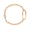 18k rose gold, 19 cm length