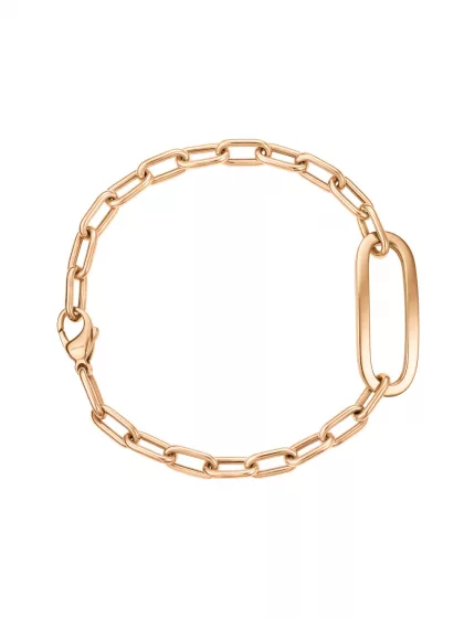 18k rose gold, 19 cm length