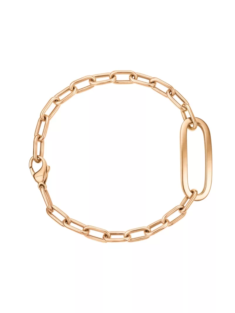 18k rose gold, 19 cm length