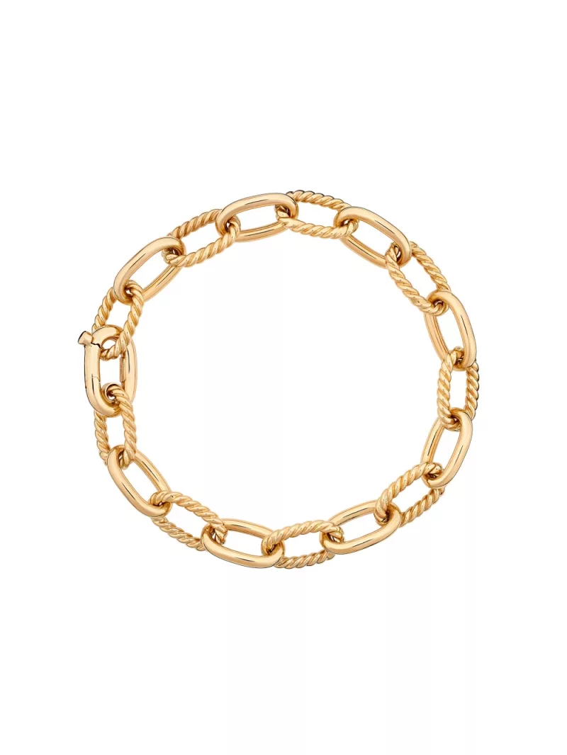 18k yellow gold, 19.5 cm length