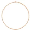 18k rose gold, 45 cm length
