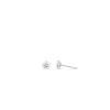 18k white gold, 2 diamonds each 0.33 ct
