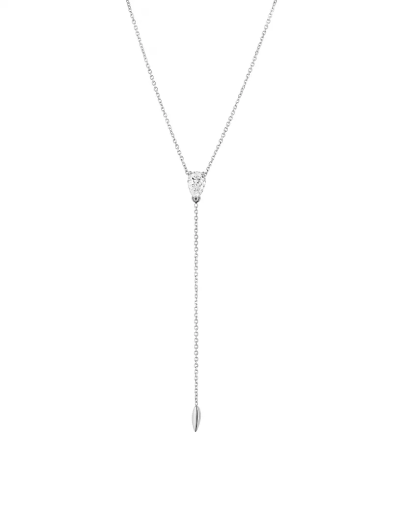 18k white gold, 1 diamond 0.30 ct, handmade in the Wempe Atelier