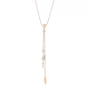 18k rose gold, 4 diamonds 0.22 ct, 42 cm length, handmade in the Wempe Atelier