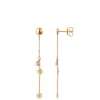 18k rose gold, 6 diamonds 0.26 ct, 5 cm length, handmade in the Wempe Atelier