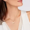 18k rose/white gold, 1 brilliant 0.02 ct, 50 cm length, handmade in the Wempe Atelier