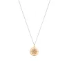 18k rose/white gold, 1 brilliant 0.007 ct, 42 cm length, handmade in the Wempe Atelier