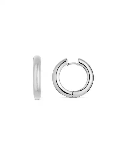 18k white gold, 20 mm diameter