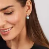 18k white gold, 2 topaz 8, 00 ct, handmade in the Wempe Atelier