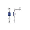 18k white gold, 2 iolites, 6 diamonds 0.30 ct, handmade in the Wempe Atelier