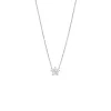 18k white gold, 11 diamonds 0.09 ct, 42 cm length