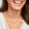 18k white gold, 12 diamonds 0.09 ct, 42 cm length