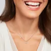18k white gold, 12 diamonds 0.09 ct, 42 cm length