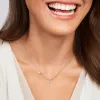18k white gold, 12 diamonds 0.09 ct, 42 cm length
