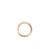18k red gold, 21 diamonds 0.42 ct, 2 mm width, handmade in the Wempe Atelier