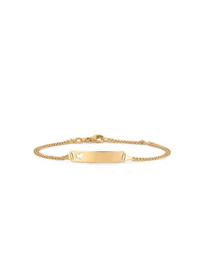 18k yellow gold, 16 cm length