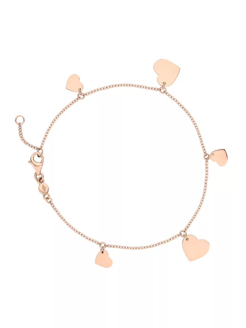 18k rose gold, 19 cm length