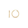 18k yellow gold, 25 mm diameter