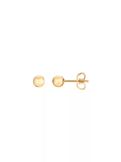 18k yellow gold, 5 mm diameter