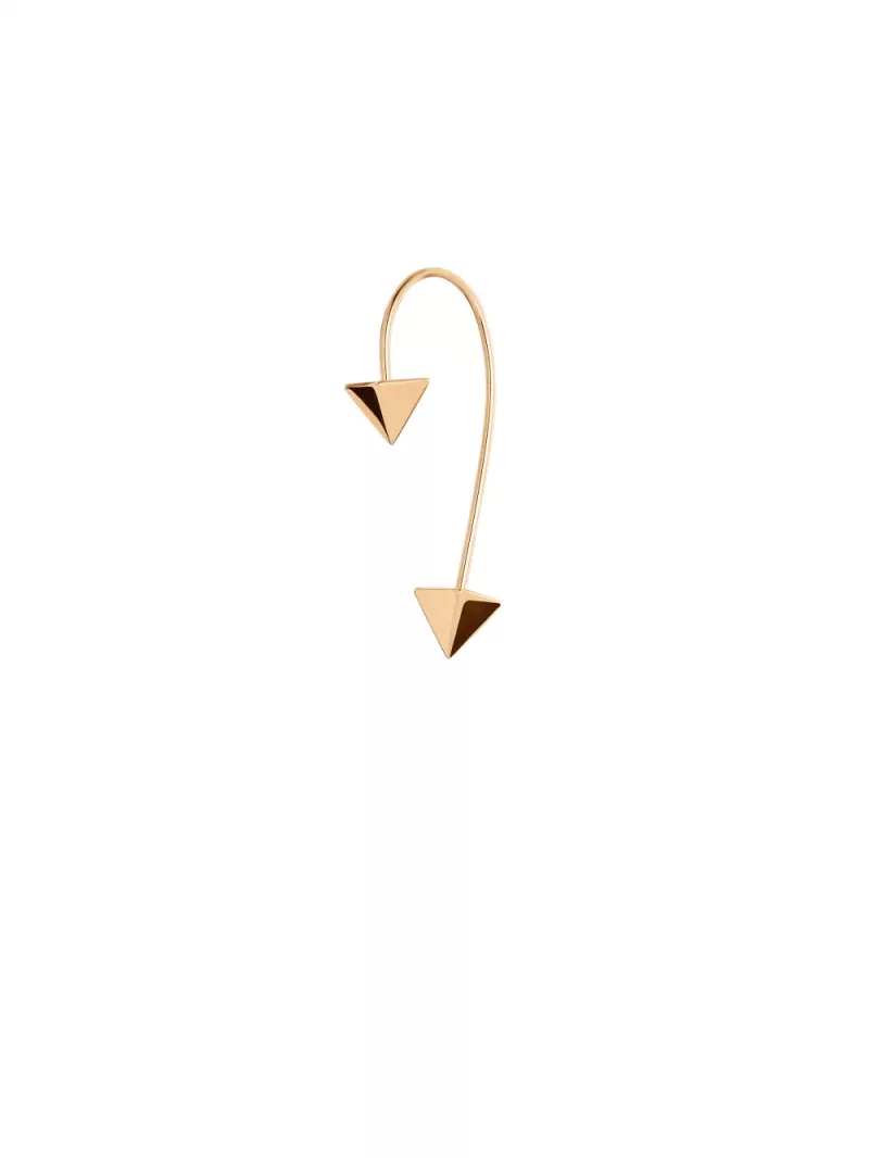 18k rose gold, 3.3 cm length