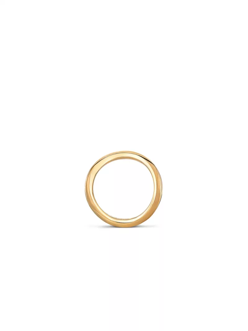 18k yellow gold, 2 mm width, handmade in the Wempe Atelier