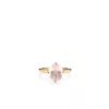18k rose gold, 1 rose quartz 3.00 ct, handmade in the Wempe Atelier