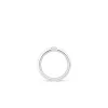 18k white gold, 1 brilliant 0.25 ct