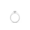 18k white gold, 1 brilliant 0.33 ct