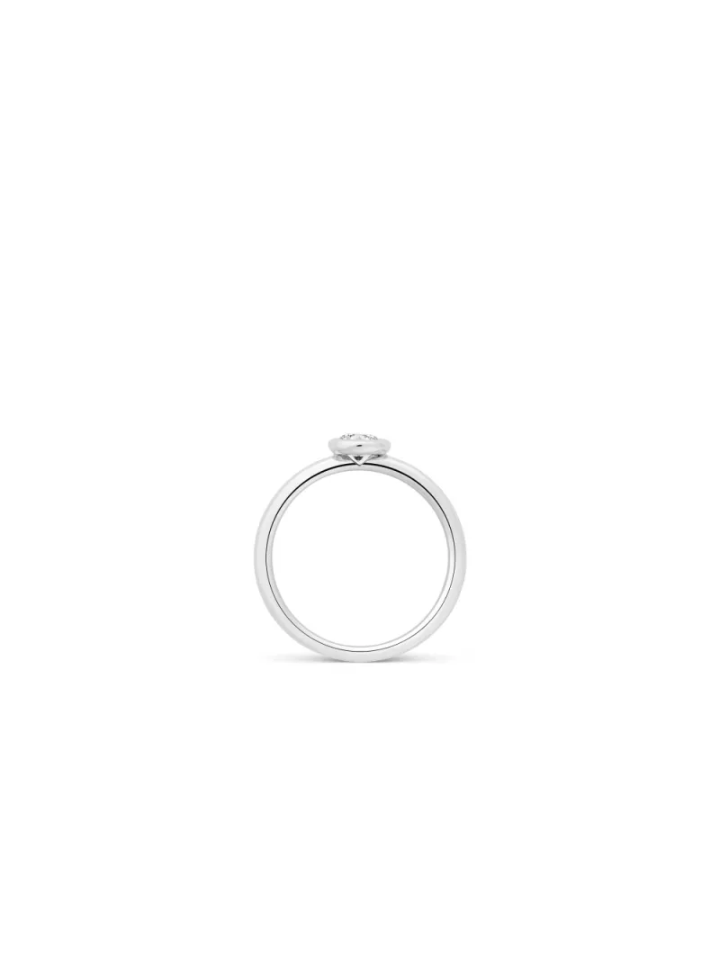 18k white gold, 1 brilliant 0.30 ct, handmade in the Wempe Atelier