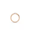 18k rose gold, 1 brilliant 0.33 ct