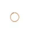 18k rose gold, 1 brilliant 0.15 ct