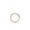 18k rose gold, 1 brilliant 0.25 ct