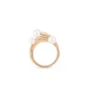 18k rose gold, 4 freshwater cultured pearls, handmade in the Wempe Atelier