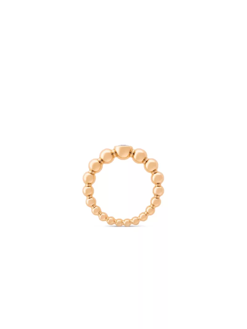 18k rose gold, 1 brilliant 0.25 ct, handmade in the Wempe Atelier