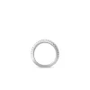 18k white gold, 21 diamonds 0.42 ct, 2 mm width, handmade in the Wempe Atelier