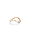 18k red gold, 21 diamonds 0.42 ct, 2 mm width, handmade in the Wempe Atelier