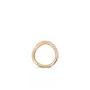 18k red gold, 21 diamonds 0.42 ct, 2 mm width, handmade in the Wempe Atelier