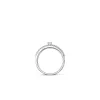 18k white gold, 63 diamonds 0.48 ct