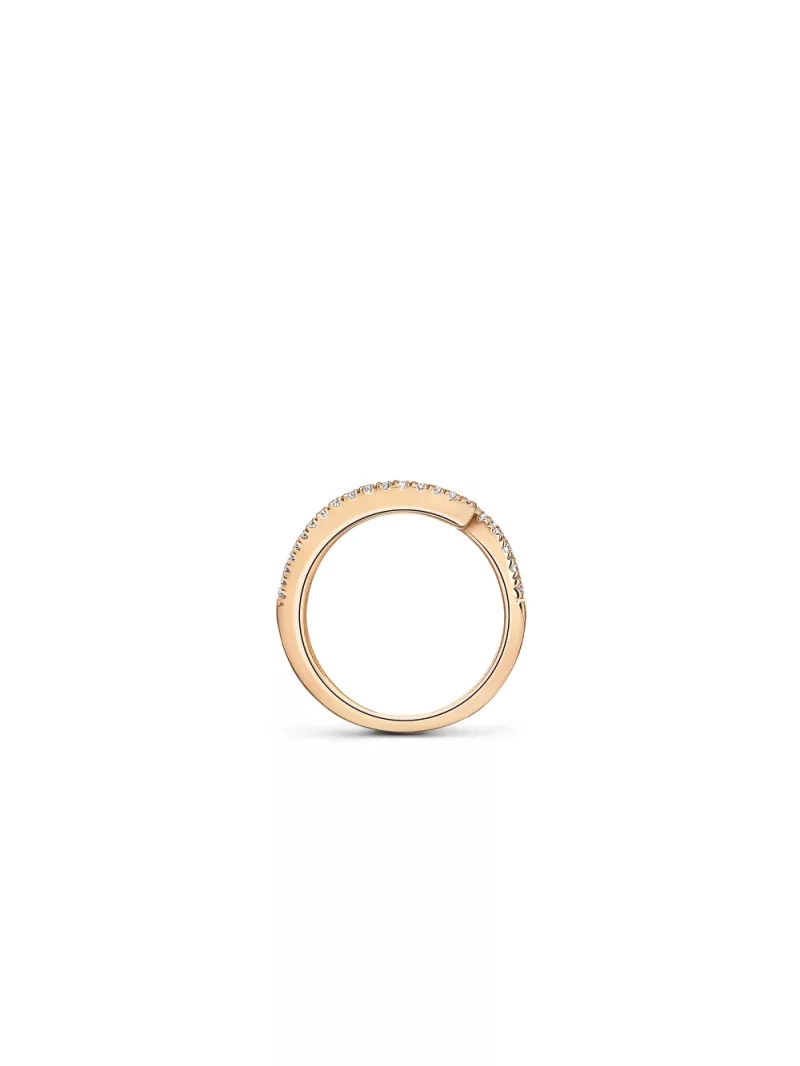 18k rose gold, 70 diamonds 0.63 ct