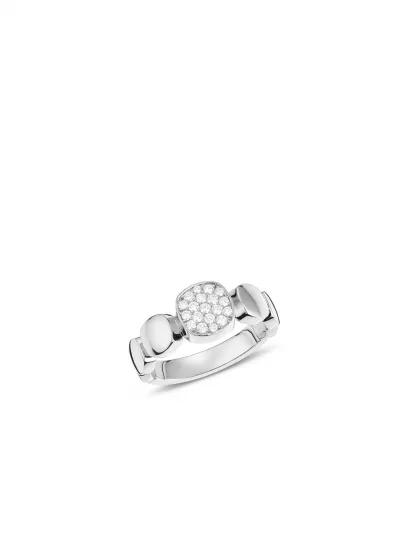 18k white gold, 19 diamonds 0.24 ct, handmade in the Wempe Atelier