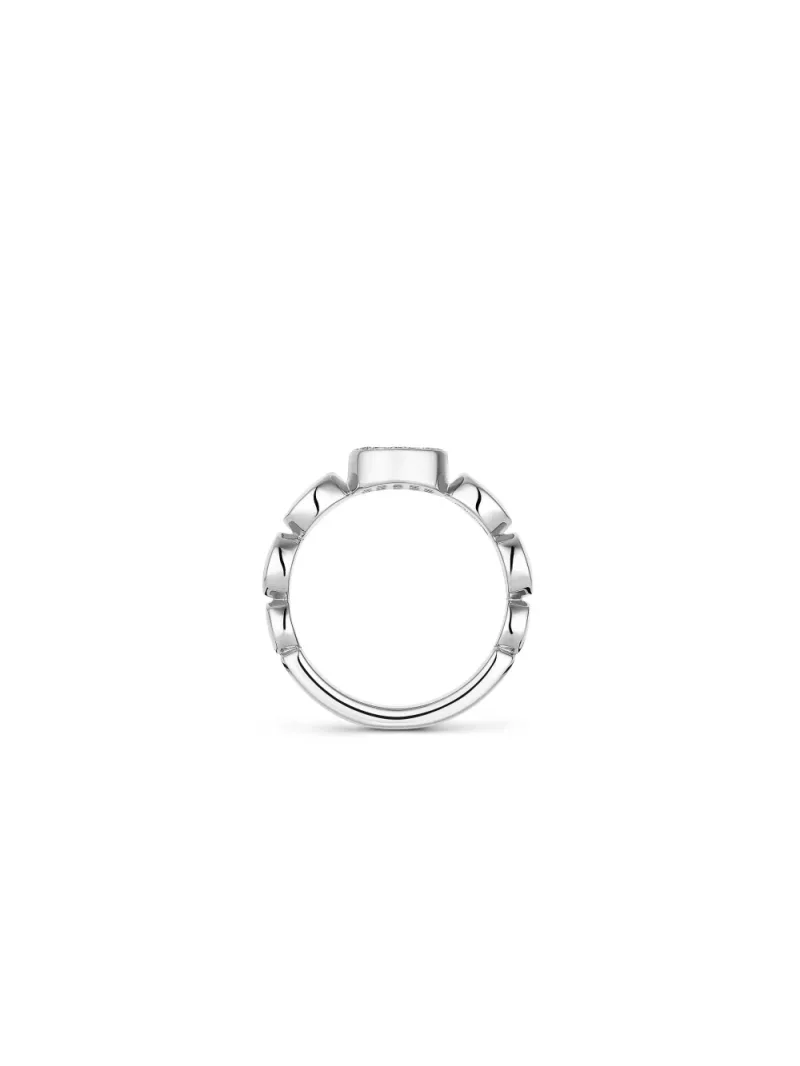 18k white gold, 19 diamonds 0.24 ct, handmade in the Wempe Atelier