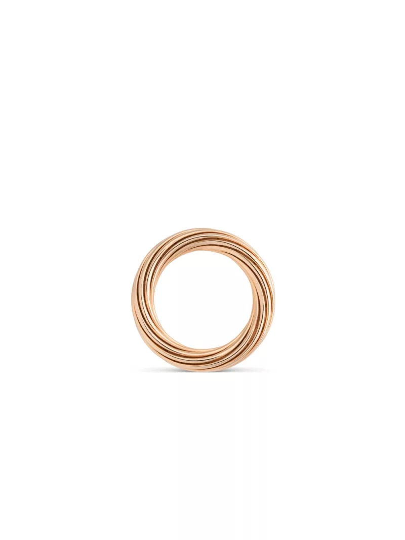 18k rose gold, 4 mm width, handmade in the Wempe Atelier