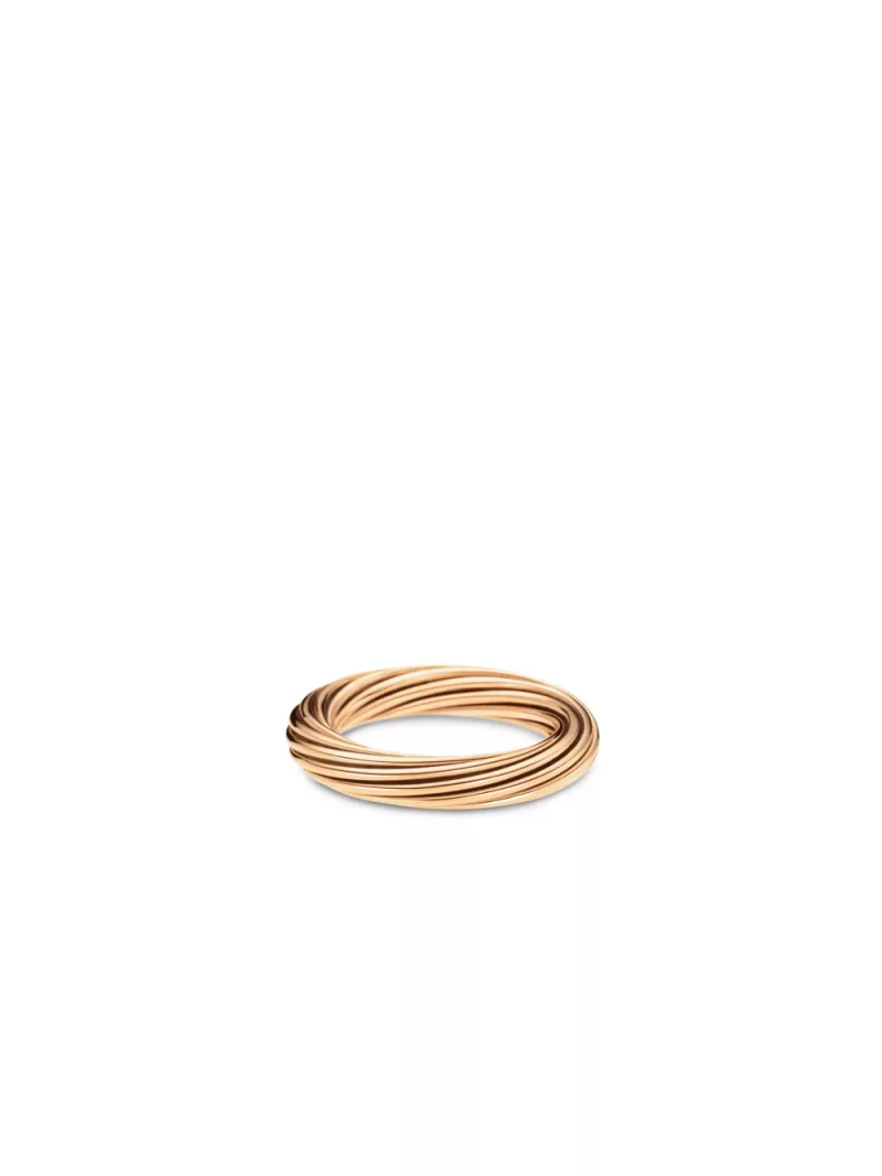 18k rose gold, 4 mm width, handmade in the Wempe Atelier