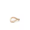 18k rose gold, 1 brilliant 0.02 ct, 4 mm width, handmade in the Wempe Atelier