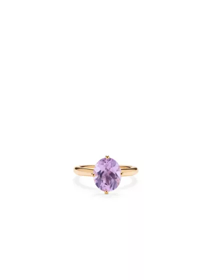 18k rose gold, 1 amethyst 3.00 ct, handmade in the Wempe Atelier