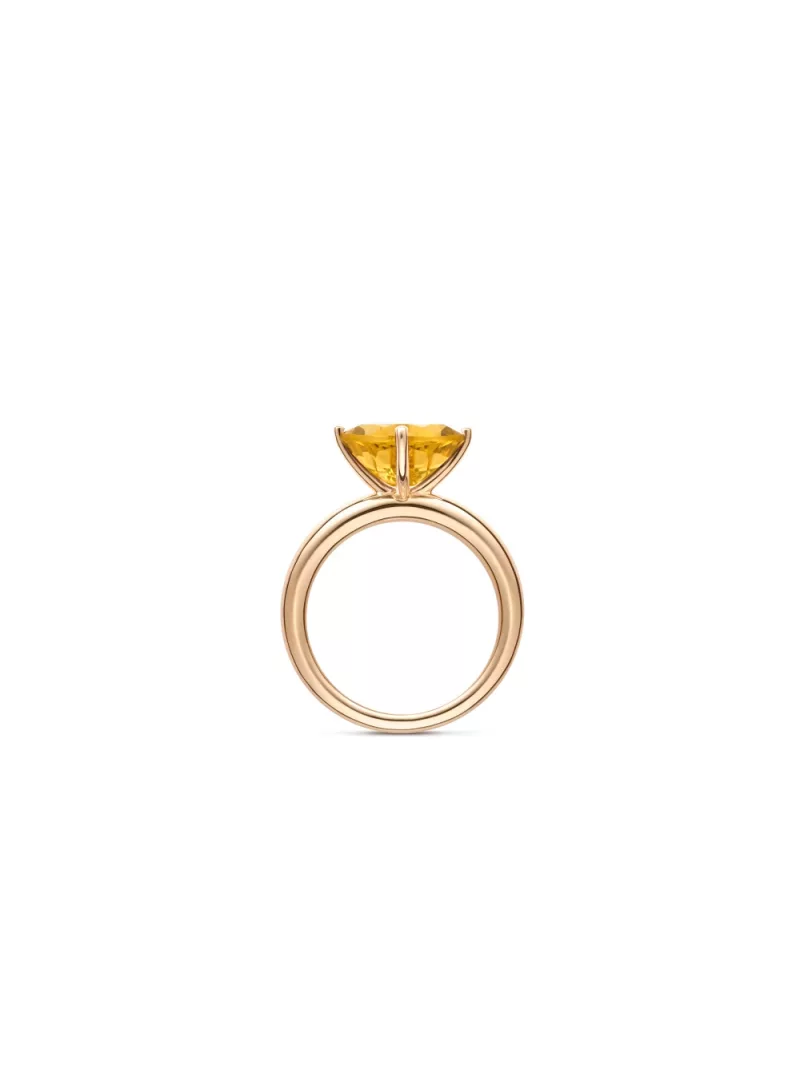 18k rose gold, 1 citrine 3.00 ct, handmade in the Wempe Atelier